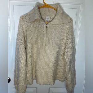a new day Cream Knit Sweater